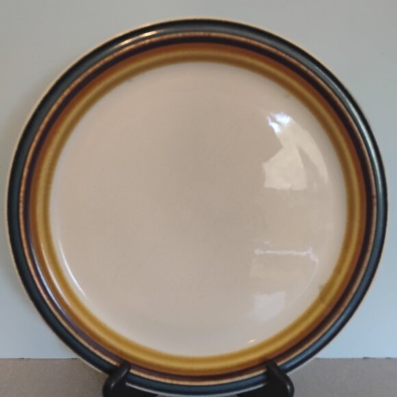 Haniwa Stone Japan Largo Pattern Large Round Platter Vintage - Picture 2 of 4